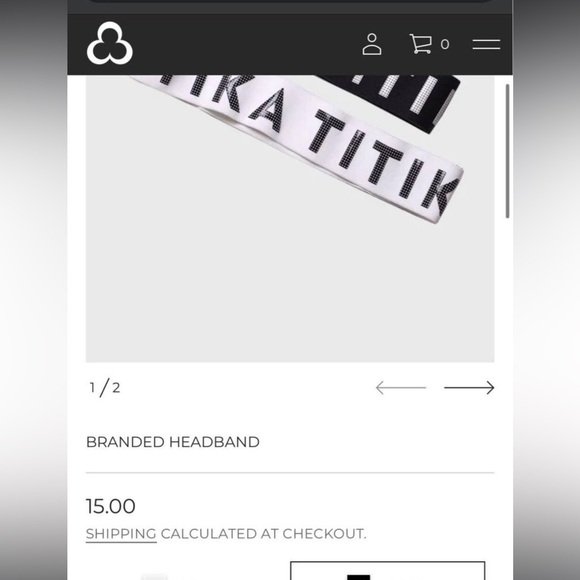 NWT Titika Active Couture Headband - Picture 3 of 3